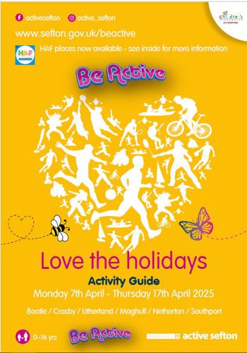 Be Active Easter holidays activity guide
