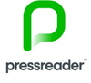 pressreader logo - click the logo to visit the pressreader website