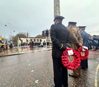 Remembrance Service takes place in Southport