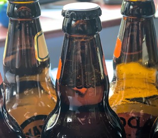 Beer bottles