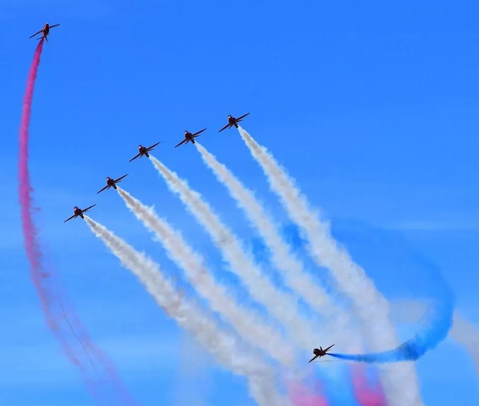 Southport coastline prepares for Red Arrows and Battle of Britain flypast