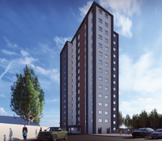 Image showing how a refurbished Vine House could look.