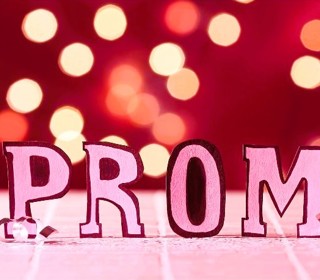 Sign reading PROM