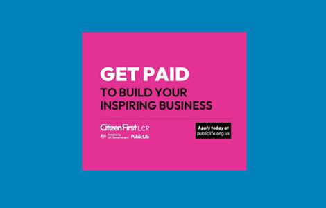 Get Paid to build your inspiring business graphic