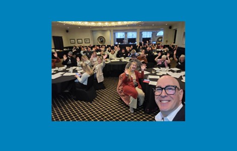 Andrew Kemsley and workshop group