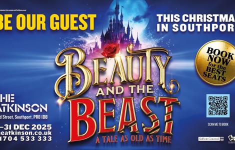 Poster for Beauty and the Beast at The Atkinson