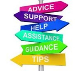 advice support help assistance guidance tips arrows