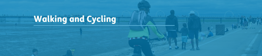 walking and cycling 